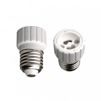 LH27-GU10L переходник с цоколя Е27 на GU10. Материал корпуса PBT