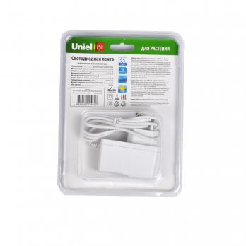 ULS-P76-2835-42LED-m-IP65-2M-SPSB RRP18C00 Комплект светодиодной ленты 2м. Спектр для рассады и цветения. Адаптер 18Вт. Блистер. TM Uniel