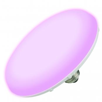 LED-U150-16W-SPSB-E27-FR PLP30WH Лампа светодиодная для растений. Форма UFO. матовая.  Спектр для рассады и цветения. Картон. ТМ Uniel