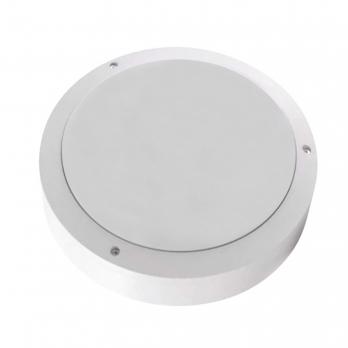 ULW-K15A 25W-5000K IP54 WHITE Светильник светодиодный влагозащищенный. Круг. Белый свет 5000K. 3000Лм. 220X70мм. Корпус белый. ТМ Uniel.