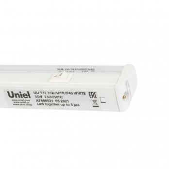 ULI-P11-35W-SPFR IP40 WHITE Светильник для растений светодиодный линейный. 1150мм. выкл. на корпусе. Спектр для фотосинтеза. TM Uniel ULI-P11-35W-SPFR IP40 WHITE Светильник для растений светодиодный линейный. 1150мм. выкл. на корпусе. Спектр для фотосинтеза. TM Uniel