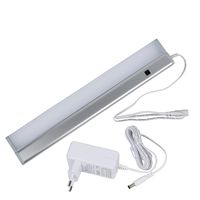 ULI-F41-5.5W-4200K-DIM SENSOR IP20 SILVER Панель линейная светодиодная ультратонкая. с бесконтактным выключателем. 300х53х14мм. 280Lm. Серебристый. ТМ Uniel