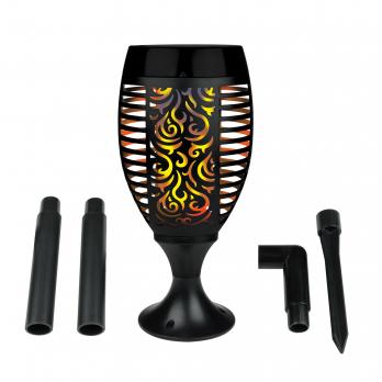 USL-S-183-PM490 SMALL TORCH Садовый светильник на солнечной батарее Факел маленький. Свечение эффект пламени. 1xАА Ni-Mh аккумулятор в-к. IP44. TM Uniel.