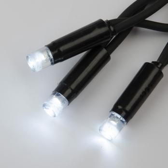 ULD-S1000-120-DBA WHITE IP67 Гирлянда светодиодная с контроллером. 10м. 120 светодиодов. Белый свет. Провод черный. ТМ Uniel