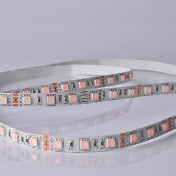 ULS-M25-5050-60LED-m-10mm-IP20-DC12V-14.4W-m-5M-RGB PROFI Гибкая светодиодная лента на самоклеящейся основе. Катушка 5м. в герметичной упаковке. RGB. ТМ Uniel.