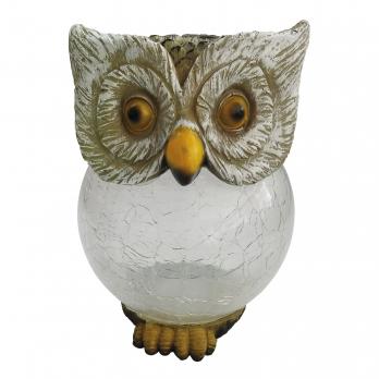 USL-S-813-GT160 OWL Садовый светильник на солнечной батарее Сова. 1 светодиод. Белый свет. 1xАА Ni-Mh аккумулятор в-к. IP44. TM Uniel
