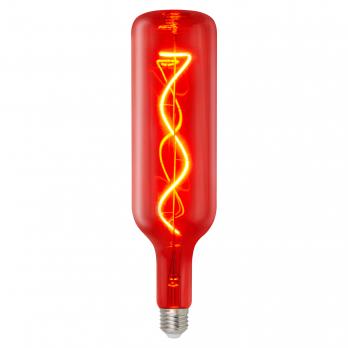 LED-SF21-5W-SOHO-E27-CW RED GLS77RD Лампа светодиодная SOHO. Красная колба. Спиральный филамент. Картон. ТМ Uniel