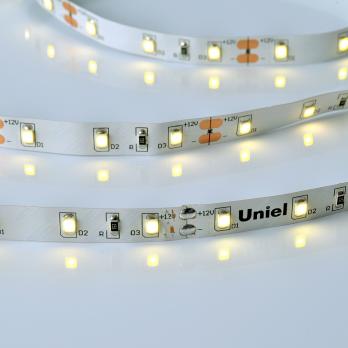 ULS-M11-2835-60LED-m-8mm-IP20-DC12V-4.8W-m-4M-4000K PROFI Гибкая светодиодная лента на самоклеящейся основе. Катушка 4м. в герметичной упаковке. Белый свет4000К. ТМ Uniel