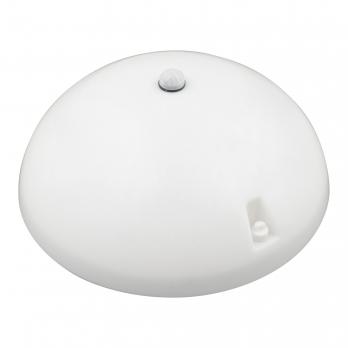 ULW-K20B 8W-6000K SENSOR IP54 WHITE Светильник светодиодный влагозащищенный. с датчиком движения. Круг. Дневной белый свет 6000K. 600Лм. Диаметр 220мм. Корпус белый. ТМ Uniel.