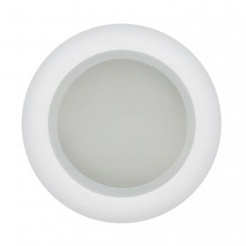 DLS-A201 GU5.3 IP44 WHITE Светильник декоративный встраиваемый. серия Arno. Без лампы. цоколь GU5.3. Металл. Белый. ТМ Fametto
