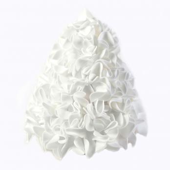 ULW-R07 T-WHITE+GREEN-150C-A Ель белая Светильник светодиодный со сменными лампами в-к. белая + зеленая. E27. Плафон D150мм. прозрачный. Белое основание. TM Uniel