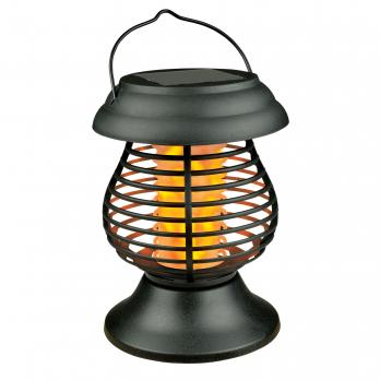USL-F-300-PМ310 BUG ZAPPER Садовый светильник на солнечной батарее. 13 светодиодов. Эффект пламени и антимоскитный режим . 1xАА Ni-Mh аккумулятор в-к. IP44. TM Uniel.