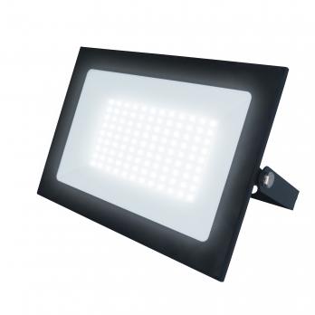 ULF-F21-100W-4000K IP65 200-250В BLACK Прожектор светодиодный. Белый свет 4000K. Корпус черный. TM Uniel