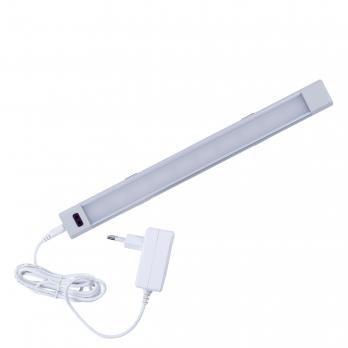 ULI-F47-5W-4500K-DIM SENSOR IP20 SILVER Светильник светодиодный для мебели. 300x30x11.5мм. 400Lm. ТМ Uniel