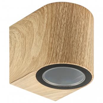 UUL-P51A 6W-GU10 IP65 PINE Светильник уличный. под лампу GU10. Архитектурный накладной. Цвет корпуса сосна. TM Uniel