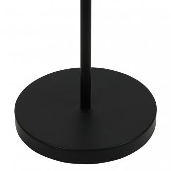 UML-T701 E27 BLACK Торшер напольный под лампу Е27. 60W. с регулировкой наклона. Механический выключатель. Черный. ТМ Uniel