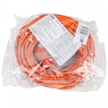 YXз16-101 -UCK-1N-3x1.50-20M-O ORANGE Удлинитель силовой в бухте. c-з. 1гнездо. 20м ПВС 3х1.50. 16A. Оранжевый. TМ Uniel