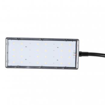 ULT-P37-24W-SPFB-TM-60 IP40 BLACK TWIN Светильник для растений светодиодный с таймером. на прищепке. Спектр для фотосинтеза. TM Uniel