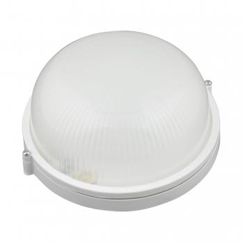 ULW-K21A 8W-4000K IP54 WHITE Светильник светодиодный влагозащищенный. Круг. Белый свет 4000K. 600Лм. Диаметр 188мм. Корпус белый. ТМ Uniel