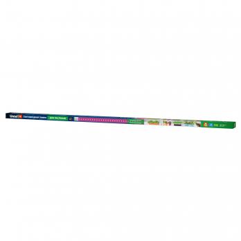 LED-T8-18W-SPSB-G13-CL PLP30WH Лампа светодиодная для растений. Форма T8. прозрачная. Спектр для рассады и цветения. ТМ Uniel.