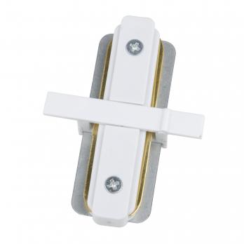 UBX-Q123 R11 WHITE 1 POLYBAG Соединитель для 2-х шинопроводов типа R. прямой внутренний. Однофазный. Белый. ТМ Volpe