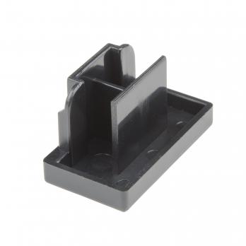 UFB-Q123 C21 BLACK 1 POLYBAG Заглушка торцевая типа R. Черная. ТМ Volpe