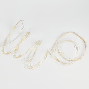 ULD-E0200-200-STB-3AA WARM WHITE IP44 Гирлянда светодиодная Лучи росы на батарейках 3АА не в-к. 2м. 10 нитей. 200 светодиодов. Теплый белый свет. Провод прозрачный. ТМ Uniel