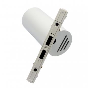 ULB-M60-24W-4000K-35 WHITE Светильник-прожектор светодиодный трековый. Для магнитного шинопровода. 900 Лм. Белый свет 4000К. Белый. ТМ Uniel