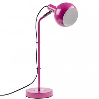 UML-B702 E14 PINK Светильник настольный. 60W. Цоколь Е14. Механический выключатель. Розовый. ТМ Uniel