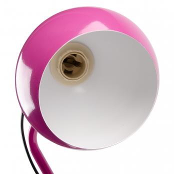 UML-B702 E14 PINK Светильник настольный. 60W. Цоколь Е14. Механический выключатель. Розовый. ТМ Uniel