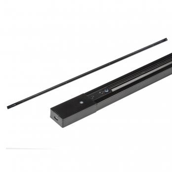 UBX-Q121 KS2 BLACK 300 POLYBAG Шинопровод осветительный. тип К. Однофазный. Черный. Длина 3 м. ТМ Volpe.