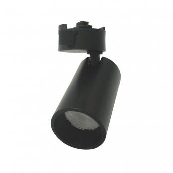 ULB-Q276 8W-4000К BLACK Светильник-прожектор светодиодный трековый. 800 Лм. Белый свет 4000К. Корпус черный. ТМ Volpe.