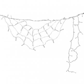 ULD-E1906-180-DTK MULTI IP20 RAINBOW-2 Занавес светодиодный фигурный Радуга. 1.9х0.6м. 14 подвесов. 180 светодиодов.  Красный. зеленый. белый. синий свет. Провод прозрачный. TM Uniel.