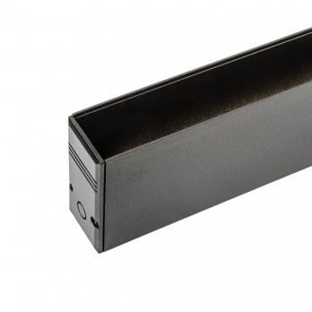 UBX-MMS4-35 BLACK 300 Шинопровод осветительный. магнитный. тип M. 3м. Накладной. Черный. ТМ Uniel