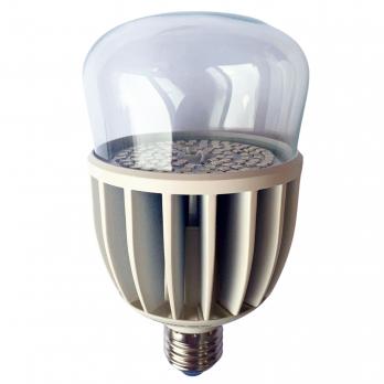 LED-M80-20W-SP-E27-CL ALS55WH Лампа светодиодная для растений. IP54. Форма M. прозрачная колба. Материал корпуса алюминий. Упаковка картон.