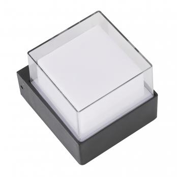 ULU-P25A-5W-4000K IP65 BLACK Светильник светодиодный уличный. Архитектурный накладной. Белый свет 4000K. Корпус черный. TM Uniel