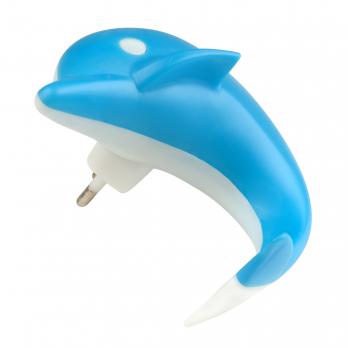 DTL-301-Дельфин-Blue-4LED-0.5W Светильник-ночник. Без выключателя. Блистер DTL-301-Дельфин-Blue-4LED-0.5W Светильник-ночник. Без выключателя. Блистер