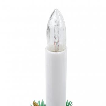 UDL-L7101-007-SWA-WW WHITE BRIDGE Фигура Новогодняя горка. 39.5х30.5см. 7 миниламп накаливания. Теплый белый свет. Корпус белый. Материал пластик. TM Uniel