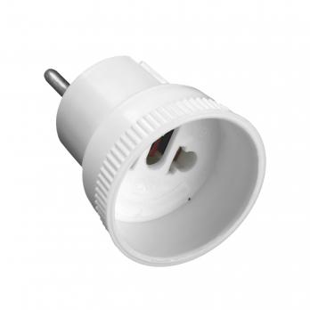 S-ES1-16R Переходник сетевой Uniel. количество розеток – 1. Максимальный ток 16А. Максимальная мощность нагрузки – 3500Ватт. без заземления. упаковка – пакет