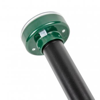 UDR-S20 SOL GREEN Устройство для отпугивания кротов и змей. на солнечной батарее. Постоянная частота вибрации. Аккумулятор в-к. IP44. Зеленый. TM Uniel
