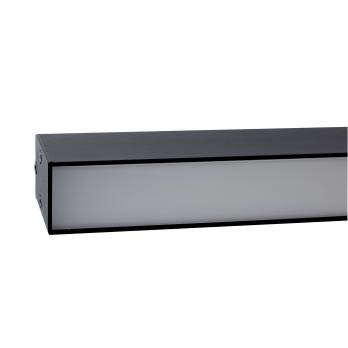 ULB-M70-20W-4000K-35 BLACK Светильник-прожектор линейный светодиодный трековый. Для магнитных шинопроводов. 2000 Лм. Белый свет 4000К. Черный. ТМ Uniel