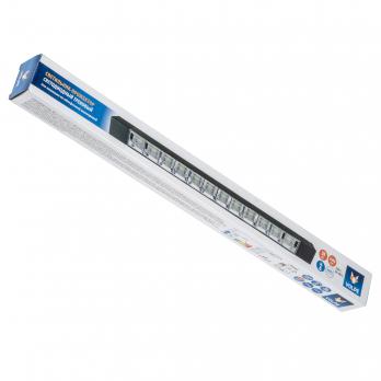 ULB-Q282 30W-4000K BLACK Светильник-прожектор светодиодный трековый. Линейный. 2500 Лм. Белый свет 4000К. Корпус черный. ТМ Volpe