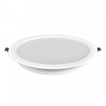 ULM-Q237 24W-6500K WHITE Светильник светодиодный встраиваемый. Дневной свет 6500K. Корпус белый. ТМ Volpe