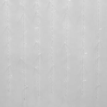 ULD-C1515-100-DTA WHITE IP20 Занавес светодиодный. 1.5х1.5м. 100 светодиодов. Белый свет. Провод прозрачный. TM Uniel