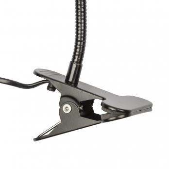 ULT-P31-18W-SPLE-40 IP40 BLACK SINGLE Светильник для растений светодиодный. на прищепке. Спектр для фотосинтеза. TM Uniel ULT-P31-18W-SPLE-40 IP40 BLACK SINGLE Светильник для растений светодиодный. на прищепке. Спектр для фотосинтеза. TM Uniel