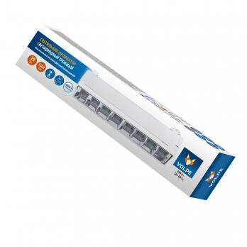 ULB-Q283 20W-4000K WHITE Светильник-прожектор светодиодный трековый. Линейный. 1600 Лм. Белый свет 4000К. Корпус белый. ТМ Volpe