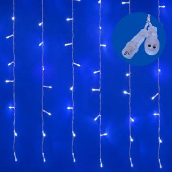 ULD-C3020-264-TTK WHITE IP44 Занавес светодиодный с эффектом мерцания. 3х2м. 264 светодиода. Белый свет. Провод прозрачный. TM Uniel