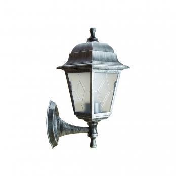 UUL-A01S 60W-E27 IP44 BLACK SILVER Светильник уличный. под лампу Е27. Архитектурный накладной. Корпус темно-серебристый. TM Uniel
