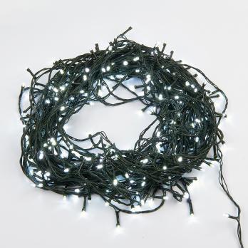 ULD-S10000-1000-DGA WHITE IP20 Гирлянда светодиодная. 100м. 1000 светодиодов. Белый свет. Провод зеленый. ТМ Uniel