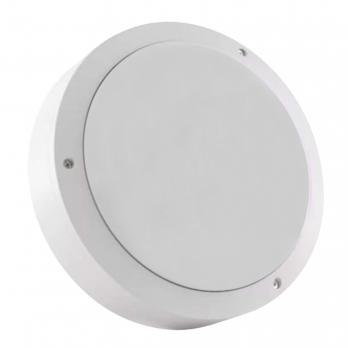 ULW-K15A 25W-5000K IP65 WHITE Светильник светодиодный влагозащищенный. Круг. Белый свет 5000K. 3000Лм. 220X70мм. Корпус белый. ТМ Uniel